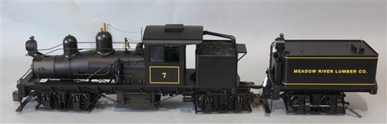 A Bachmann Spectrum G gauge 55 ton Three-Truck Shay locomotive 82496, boxed